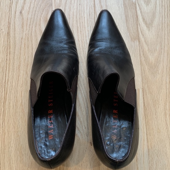 Brown Walter Steiger Low Heeled Shoes - Picture 5 of 6